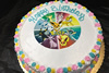 Order Ref: PI-500 10 inch Pokemon Themed Photo Image Ice Cream Cake
