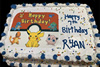 Order Ref: PI-562 Pokemon Themed Photo Image Ice Cream Cake