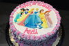 Order Ref: PI-465 8 inch Princess Photo Image Ice Cream Cake