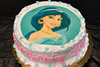 Order Ref: PI-552 Princess Jasmine 8 inch Photo Image Ice Cream Cake