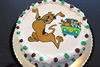 Order Ref: PI-297 Scooby Doo 8 inch Custom Ice Cream Cake