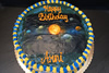 Order Ref: PI-444 Custom Solar System Photo Image Ice Cream Cake