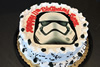 Order Ref: PI-477 8 inch Star Wars Photo Image Ice Cream Cake