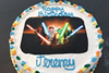Order Ref: PI-336 Photo Image Star Wars Logo Theme Cake