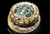Order Ref: PI-584 Starbucks Themed Photo Image Ice Cream Cake for Sadie