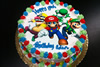 Order Ref: PI-131 Super Mario Brothers Themed Ice Cream Cake.