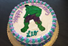 Order Ref: PI-262 9 inch Hulk Photo Image Ice Cream Cake.