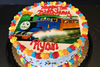 Order Ref: PI-478 8 inch Thomas the Train Photo Image Ice Cream Cake