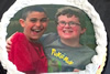 Order Ref: PI-252 Friends Photo Image Ice Cream Cake.