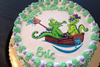 Order Ref: PI-165 Where is my water Custom Photo Image Cake.