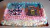 Order Ref: PI-033 Wiggly Photo Image Ice Cream Cake.