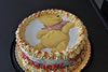 Order Ref: PI-037 Winnie the Pooh Photo Image Ice Cream Cake.