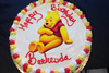 Order Ref: PI-247 Winnie the Pooh Photo Image Ice Cream Cake.