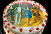 Order Ref: PI-560 Wizard of Oz Photo Image Ice Cream Cake