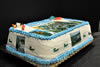 Order Ref: PI-092 Fishing Academy Custom Image Themed Ice Cream Cake.