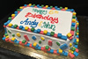 Order Ref: TH-163 Custom Candy Lego Theme Ice Cream Cake