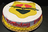 Order Ref: TH-171 12 inch Emoji Themed Ice Cream Cake