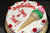 Order Ref: TH-198 9 inch Custom Fun Theme Ice Cream Cake