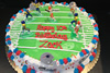 Order Ref: TH-203 9 inch Football Patriots Logo Theme Ice Cream Cake