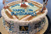 Order Ref: TH-131 Baseball Themed Custom Ice Cream Cake.