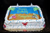 Order Ref: TH-055 Beach Themed Custom Ice Cream Cake