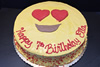 Order Ref: TH-193 12 inch Emoji Themed Image Ice Cream Cake