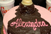 Order Ref: TH-208 Melted Cone Cake 10 inch Custom Theme Ice Cream Cake