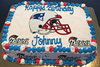 Order Ref: TH-135 NE Patriots 10x14 inch Ice Cream Cake.