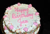 Order Ref: TR-022 Traditional Style Birthday Decoration with Pink Sprinkles.